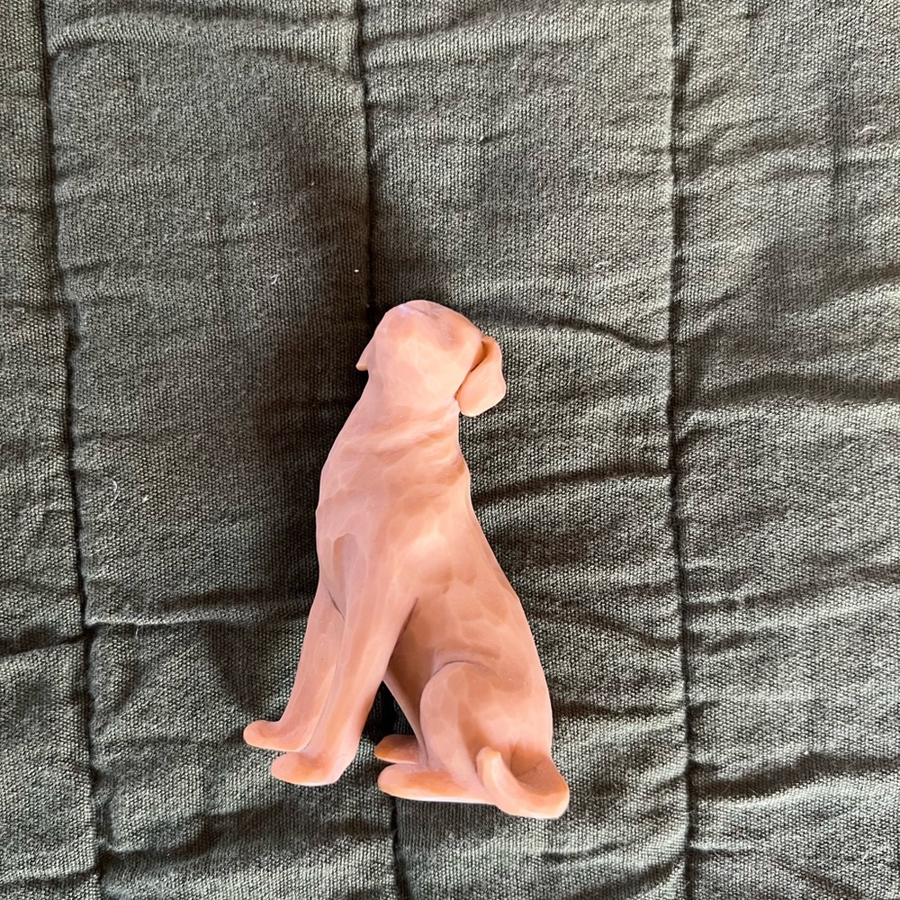 Willow Tree Tan Dog Sculpture